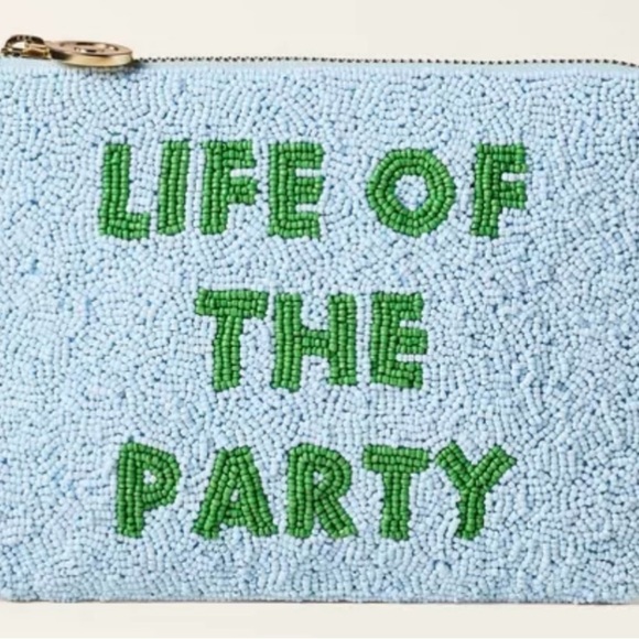 Kate Spade x Target Beaded Life of the Party Clutch - Picture 1 of 4